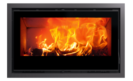 Каминная топка CARBEL  i 100 со стеклянной рамкой!