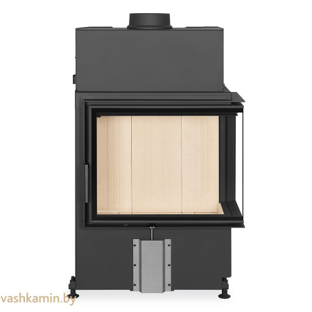 IMPRESSION R/L 2G S 71.60.34.21-угловая каминная топка с белым шамотом