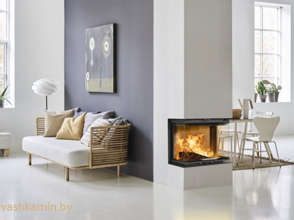 Scan 5004 FRL Трехсторонняя каминная топка