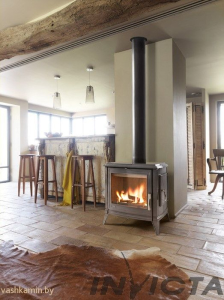 Печь камин Sedan L эмаль Invicta