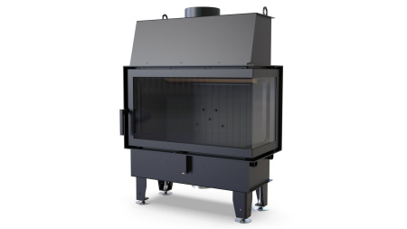 DEFRO HOME IMPULS ME BL/BP угловая каминная топка