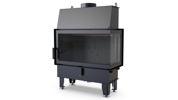 DEFRO HOME IMPULS ME BL/BP угловая каминная топка