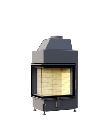 КАМИННАЯ ТОПКА АСТОВ П2С 600 L/R угловая