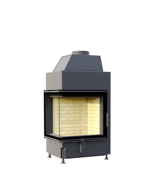 КАМИННАЯ ТОПКА АСТОВ П2С 600 L/R угловая