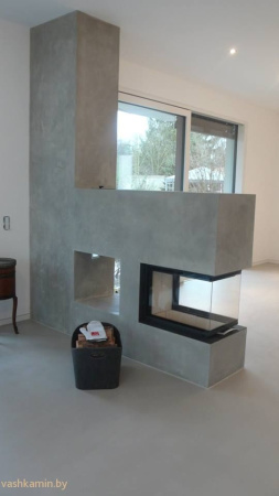 Austroflamm 48x72x51 S3 2.0 Трёхсторонняя каминная топка